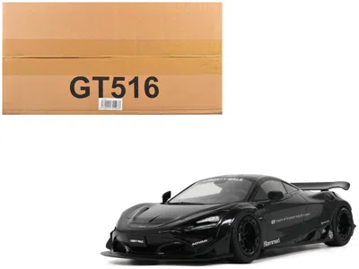 Gt Spirit 2023 Mclaren 720s "lb-works - Liberty Walk" Black 1/18 Model Car By