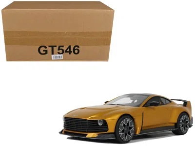 Gt Spirit 2024 Aston Martin Valiant Auric Gold Metallic With Black Top 1/18 Model Car By