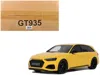 Gt Spirit 2024 Audi Rs 4 "25th Anniversary" Yellow 1/18 Model Car By  In Multi