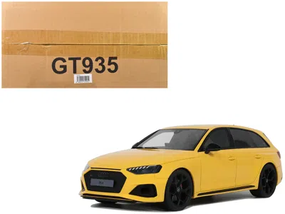 Gt Spirit 2024 Audi Rs 4 "25th Anniversary" Yellow 1/18 Model Car By  In Multi
