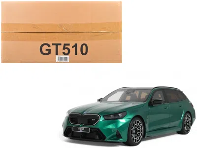 Gt Spirit 2024 Bmw M5 Touring (g99) Isle Of Man Green Metallic With Black Top 1/18 Model Car By