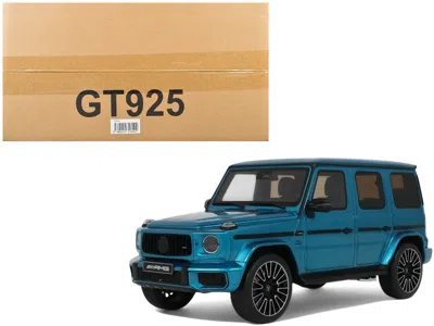 Gt Spirit 2024 Mercedes-benz G 63 Amg Hyper Blue Magno Metallic 1/18 Model Car By
