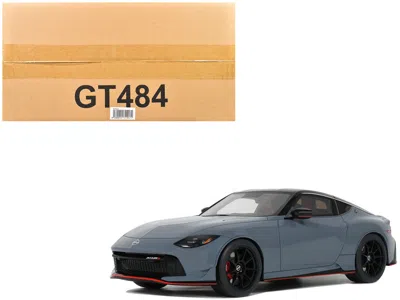 Gt Spirit 2024 Nissan Z Nismo Gray With Black Top 1/18 Model Car By  In Blue