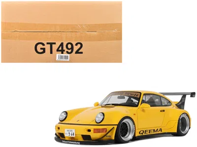 Gt Spirit 2024 Porsche 911 (964) Rwb "qeema" Yellow 1/18 Model Car By