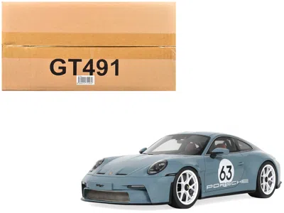 Gt Spirit 2024 Porsche 911 S/t #63 Shore Blue Metallic 1/18 Model Car By