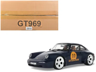 Gt Spirit 2024 Porsche 911 Strosek Mega 30 #11 Blue 1/18 Model Car By