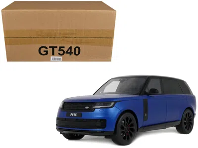 Gt Spirit 2024 Range Rover P615 Sv Blue Metallic With Black Top 1/18 Model Car By