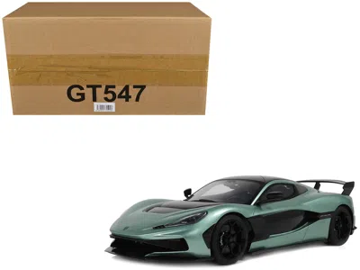 Gt Spirit 2024 Rimac Nevera R Green Metallic With Black Top 1/18 Model Car By