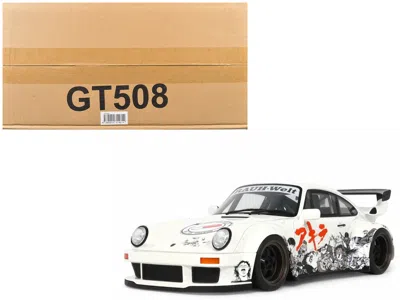 Gt Spirit 2024 Rwb Akira White With Graphics "akira" (1988) Movie 1/18 Model Car By