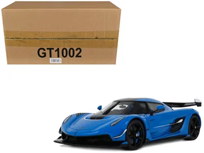 Gt Spirit 2025 Koenigsegg Jesko Blue Metallic With Black Stripes 1/18 Model Car By