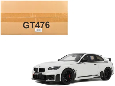 Gt Spirit Bmw M2 M White With Black Stripes 1/18 Model Car By