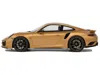 Gt Spirit Porsche 991.2 Turbo S Orange Metallic With Black Stripes 1/18 Model Car By