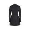 Thegtfashion Women's Black Sophisticated High-neck Dress In Black