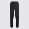Gta Black Wool Pants In Gray