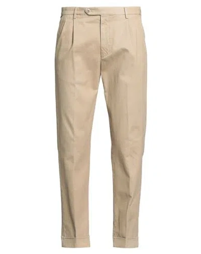 Gta Il Pantalone Man Pants Beige Size 32 Cotton, Elastane In Brown