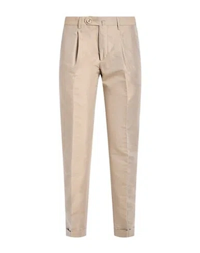 Gta Il Pantalone Man Pants Beige Size 36 Cotton, Polyester In Neutral