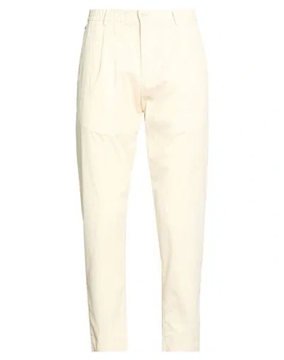 Gta Il Pantalone Man Pants Beige Size 40 Cotton, Polyamide, Eco Polyester In Neutral