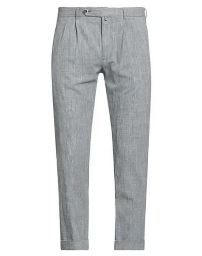 Gta Il Pantalone Man Pants Blue Size 32 Cotton, Linen In Gray