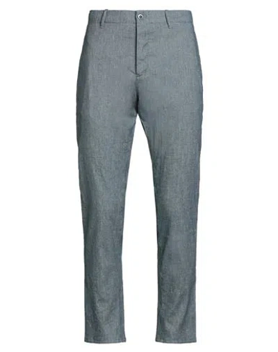 Gta Il Pantalone Man Pants Blue Size 32 Cotton, Linen, Polyester, Acetate, Polyamide In Gray