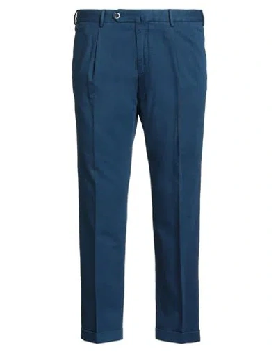 Gta Il Pantalone Man Pants Blue Size 38 Cotton, Linen