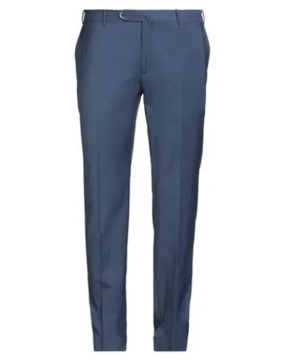 Gta Il Pantalone Man Pants Blue Size 38 Wool, Elastane