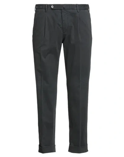 Gta Il Pantalone Man Pants Charcoal Size 38 Cotton, Elastane In Gray