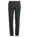 Gta Il Pantalone Man Pants Charcoal Size 38 Cotton, Virgin Wool, Acrylic In Brown