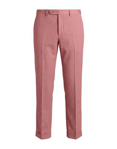 Gta Il Pantalone Man Pants Coral Size 32 Cotton, Elastane In Red