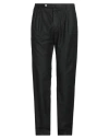 Gta Il Pantalone Man Pants Dark Green Size 36 Wool In Black