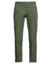 Gta Il Pantalone Man Pants Green Size 32 Cotton, Linen, Elastane In Green
