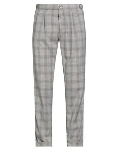Gta Il Pantalone Man Pants Grey Size 32 Wool In Gray