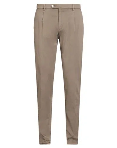 Gta Il Pantalone Man Pants Khaki Size 38 Cotton, Elastane In Brown