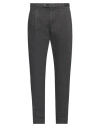 Gta Il Pantalone Man Pants Lead Size 30 Cotton, Elastane In Grey