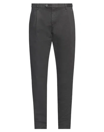 Gta Il Pantalone Man Pants Lead Size 30 Cotton, Elastane In Grey