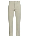 Gta Il Pantalone Man Pants Light Green Size 32 Cotton, Elastane In Green