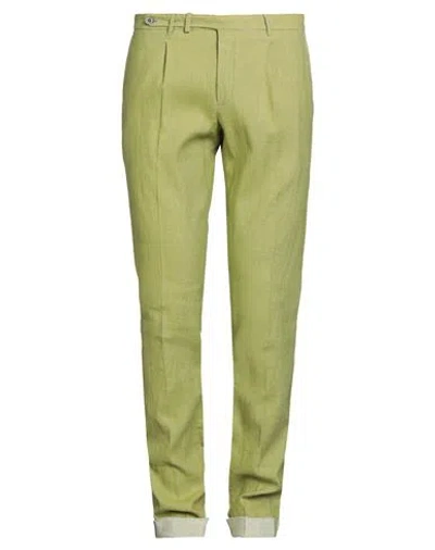Gta Il Pantalone Man Pants Light Green Size 40 Cotton, Linen, Elastane