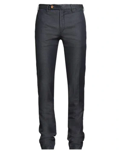 Gta Il Pantalone Man Pants Midnight Blue Size 32 Cotton, Elastane In Black