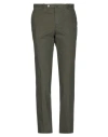 Gta Il Pantalone Man Pants Military Green Size 30 Cotton, Elastane In Green
