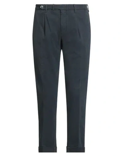 Gta Il Pantalone Man Pants Navy Size 30 Cotton, Elastane In Blue