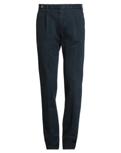 Gta Il Pantalone Man Pants Navy Size 32 Cotton, Elastane In Blue