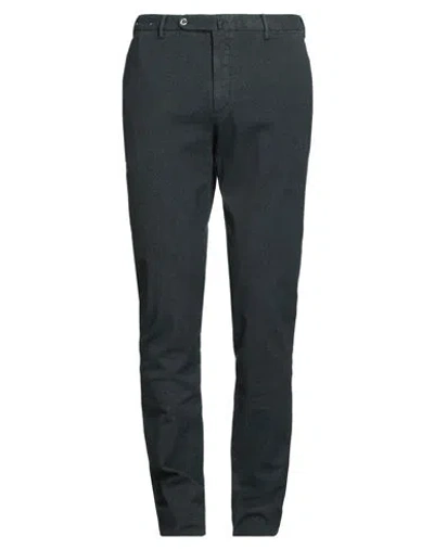 Gta Il Pantalone Man Pants Navy Size 36 Cotton, Elastane In Blue