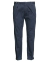 Gta Il Pantalone Man Pants Navy Size 38 Cotton, Elastane In Blue