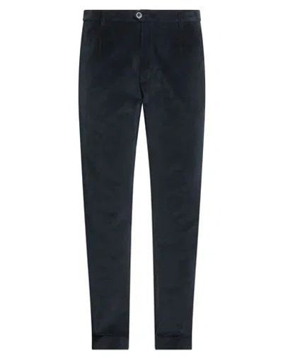 Gta Il Pantalone Man Pants Navy Size 38 Cotton, Modal, Elastane In Blue