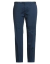 Gta Il Pantalone Man Pants Navy Size 40 Cotton, Elastane In Blue
