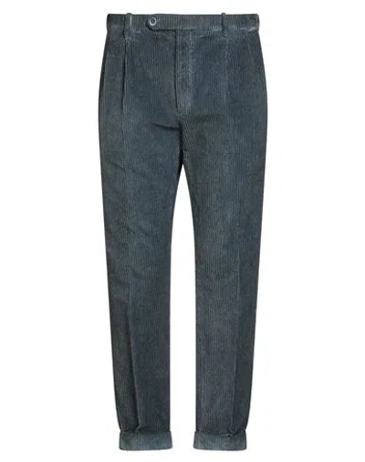 Gta Il Pantalone Man Pants Navy Size 40 Cotton, Elastane In Blue