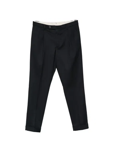 Gta Luca Pleated Turn-up Cuff Trousers In Multi