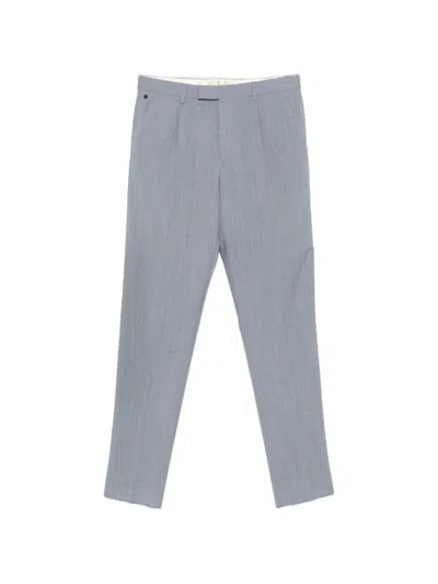 Gta Silvio Pleated Trousers In Blue