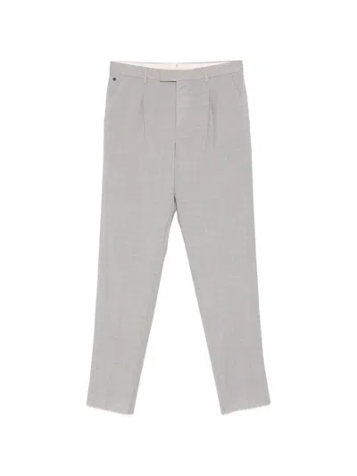 Gta Silvio Pleated Trousers In Gray