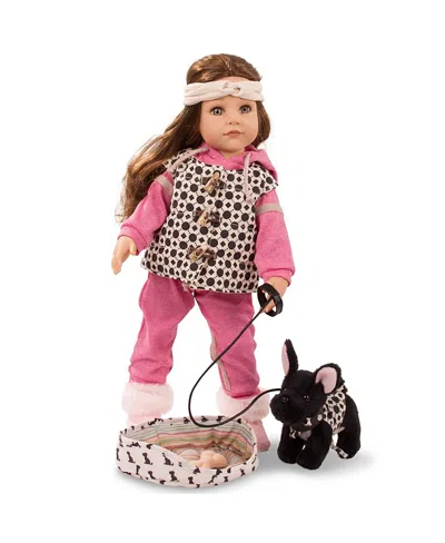 Götz 19.5 Hannah Staycation Poseable Standing Doll, Ages 3+