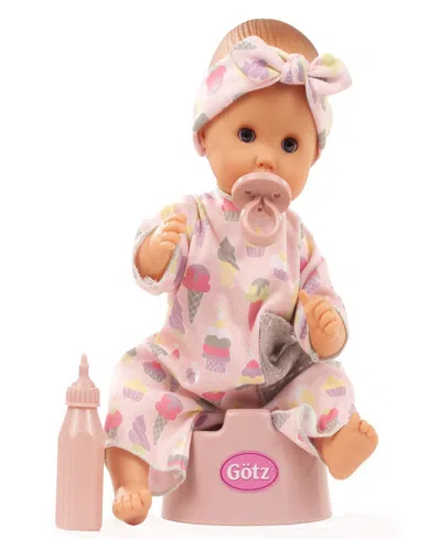 Götz Sleepy Aquini Popsicle Baby Girl Doll In Multi
